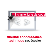 Aucune connaissance technique n�cessaire